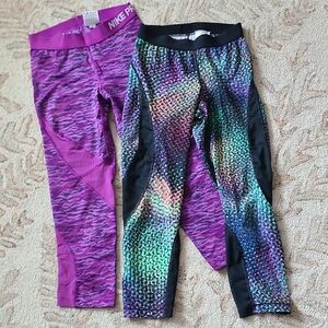 Nike Pro Active Dri Fit Leggings Women Lot Bundle